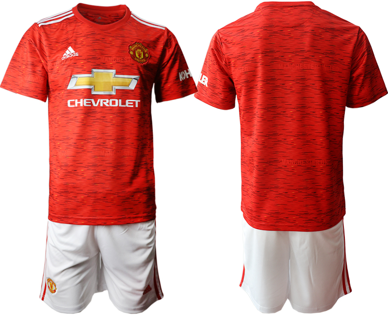 Men 2020-2021 club Manchester United home blank red Soccer Jerseys1->manchester united jersey->Soccer Club Jersey